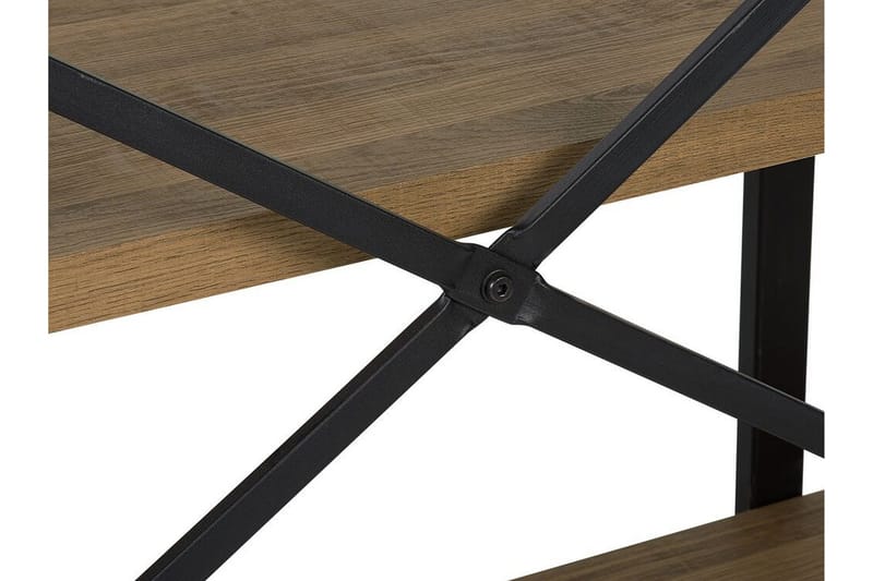 Hylle mørkebrun TIMBER - Tre/Natur - Oppbevaring - Hyller - Bokhylle