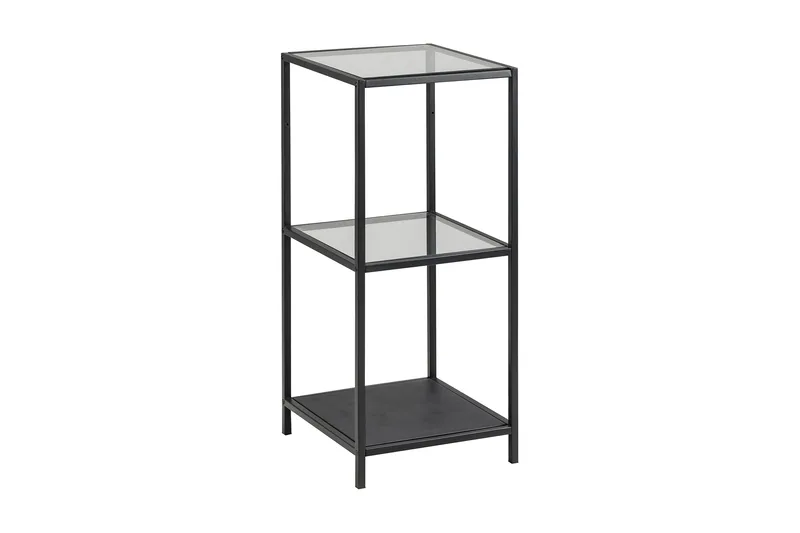 Ikaria Bokhylle 3 plan - Svart - Oppbevaring - Hyller - Bokhylle