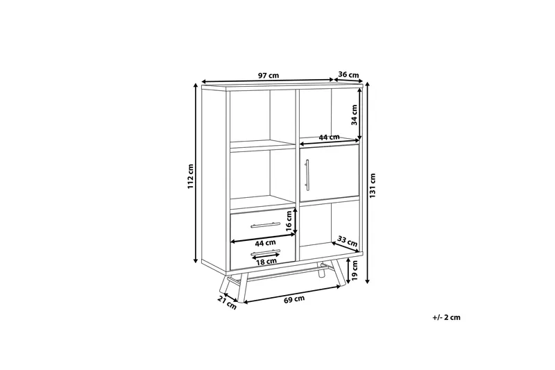 Illari Hylle - Tre/Natur - Oppbevaring - Hyller - Bokhylle