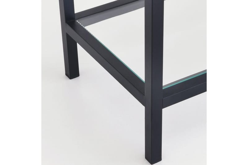 Jorrel Bokhylle 165x80 cm - Svart - Oppbevaring - Hyller - Bokhylle