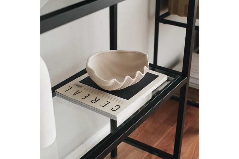 Jorrel Bokhylle 165x80 cm - Svart - Oppbevaring - Hyller - Bokhylle