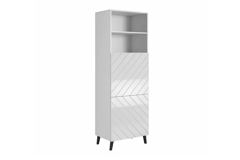 Junisk är Bokhylle 60 cm i Malt Tre, Hvit