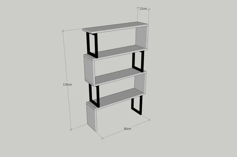 Kalune Bokhylle - Oppbevaring - Hyller - Bokhylle