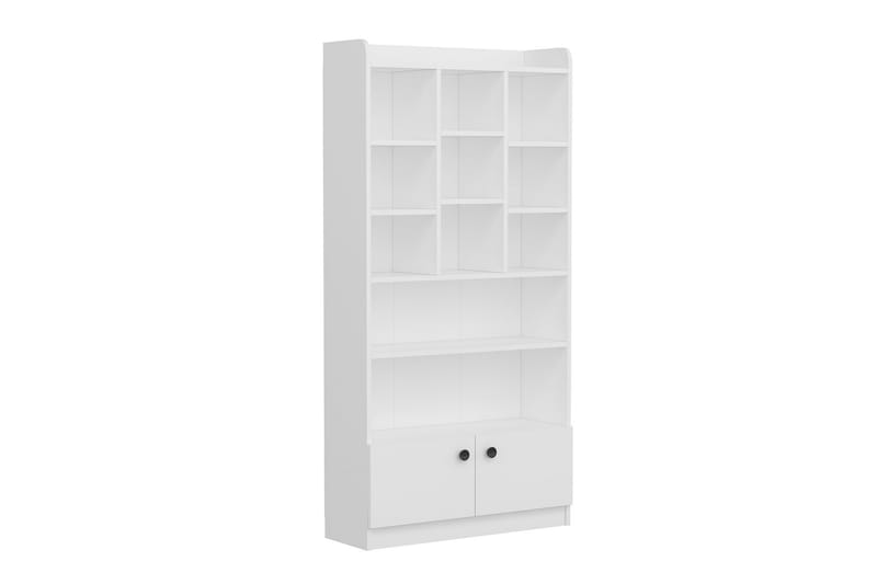 Kashiwa Bokhylle 90x30 cm Hvit - Hanah Home - Oppbevaring - Hyller - Bokhylle