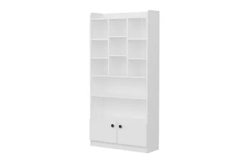 Kashiwa Bokhylle 90x30 cm Hvit - Hanah Home - Oppbevaring - Hyller - Bokhylle