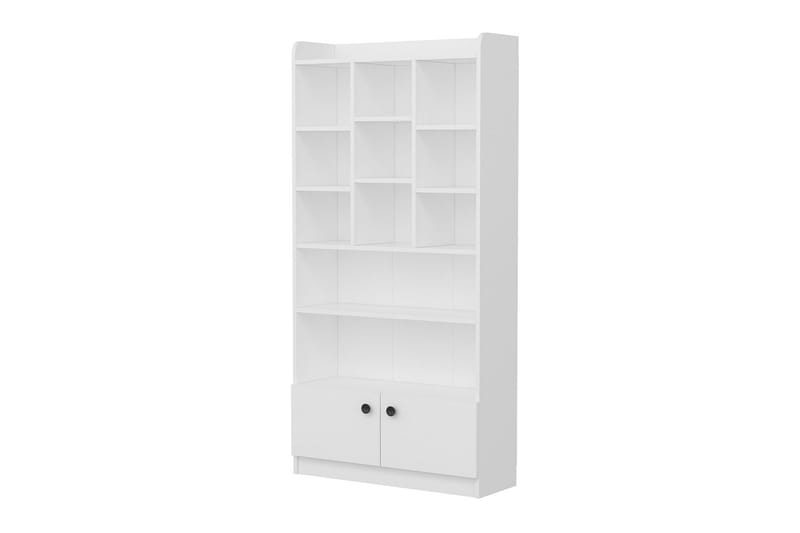 Kashiwa Bokhylle 90x30 cm Hvit - Hanah Home - Oppbevaring - Hyller - Bokhylle