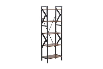 Kaupanger Hylle 47x30 cm - Mørkt tre - Oppbevaring - Hyller - Bokhylle