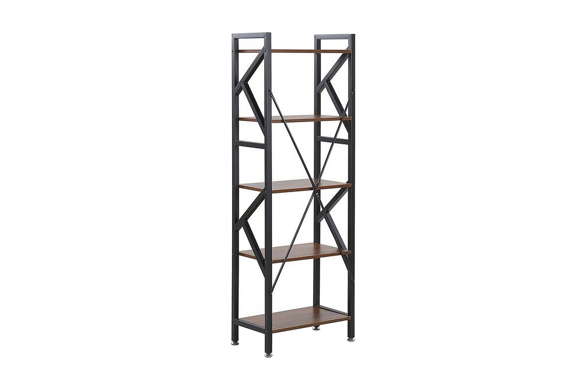 Kaupanger Hylle 47x30 cm - Mørkt tre - Oppbevaring - Hyller - Bokhylle