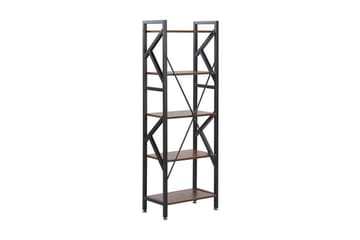 Kaupanger Hylle 47x30 cm - Mørkt tre - Oppbevaring - Hyller - Bokhylle