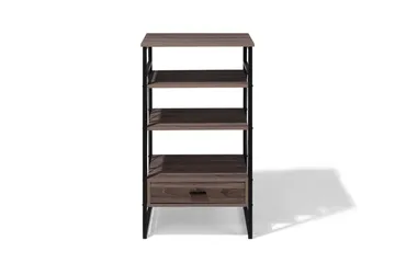 Keene Bokhylle 56 cm i Mørkt Tre - Brun - Oppbevaring - Hyller - Bokhylle