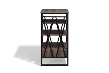 Keene Bokhylle 56 cm i Mørkt Tre - Brun - Oppbevaring - Hyller - Bokhylle