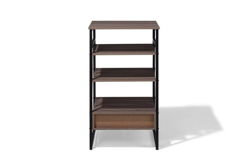 Keene Bokhylle 56 cm i Mørkt Tre - Brun - Oppbevaring - Hyller - Bokhylle