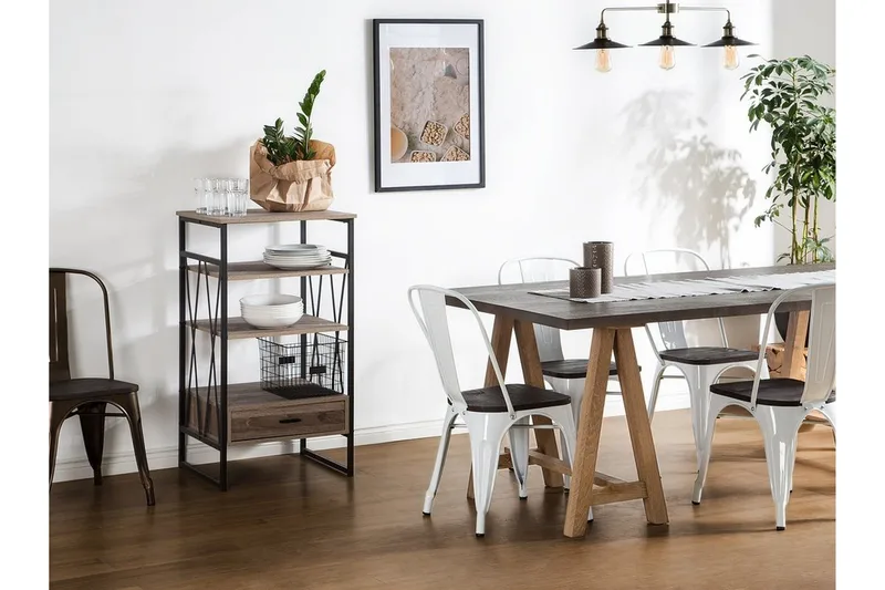 Keene Hylle 56 cm - Tre / Natur - Oppbevaring - Hyller - Bokhylle