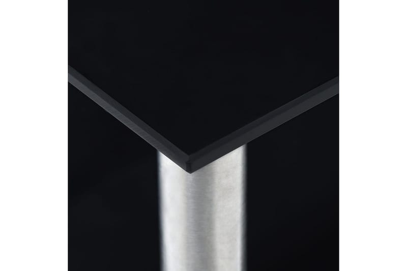 Kjøkkenhylle svart 45x16x26 cm herdet glass - Oppbevaring - Hyller - Bokhylle