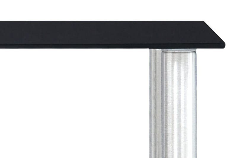 Kjøkkenhylle svart 45x16x26 cm herdet glass - Bokhylle