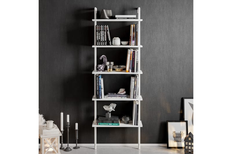 Konsterud Bokhylle - Hvit - Hus & oppussing - Kjøkken & bad - Kjøkken & vaskerom - Kjøkkeninnredning - Kjøkkenhylle