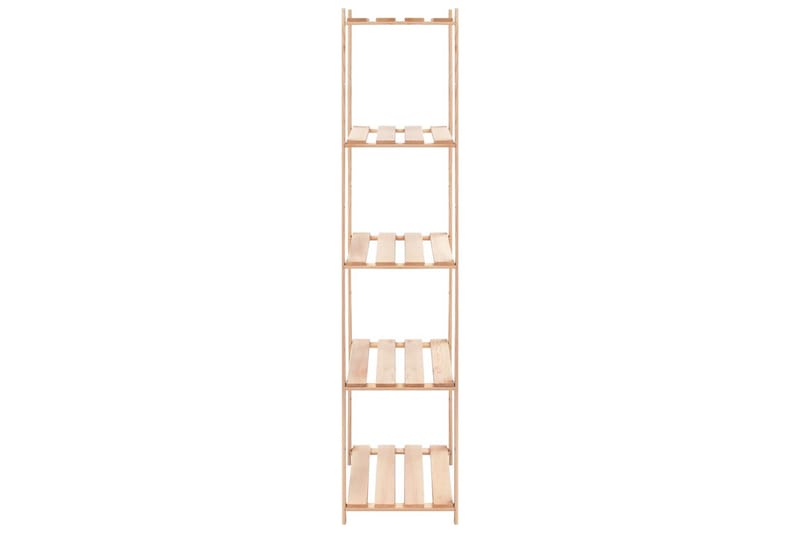 Lagringshyller 5 etasjer 2stk 80x38x170cm heltre furu 250kg - Oppbevaring - Hyller - Bokhylle