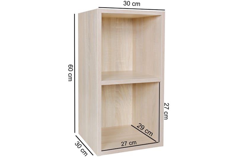 Langriville Bokhylle - Oppbevaring - Hyller - Bokhylle