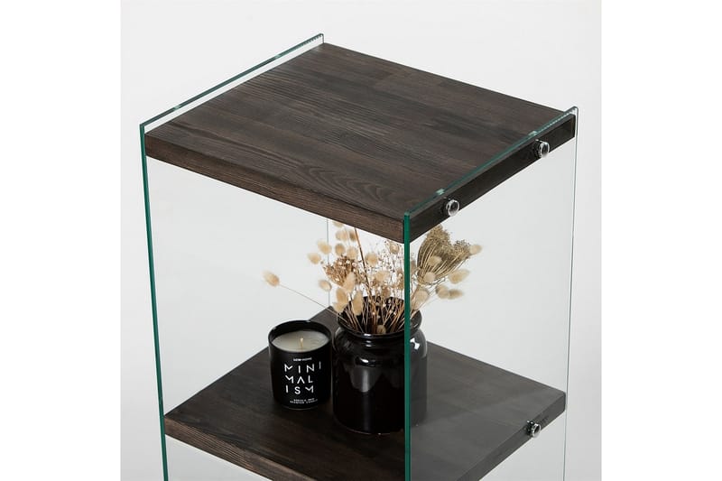 Lepinas Bokhylle 40 cm - Antrasitt - Oppbevaring - Hyller - Bokhylle