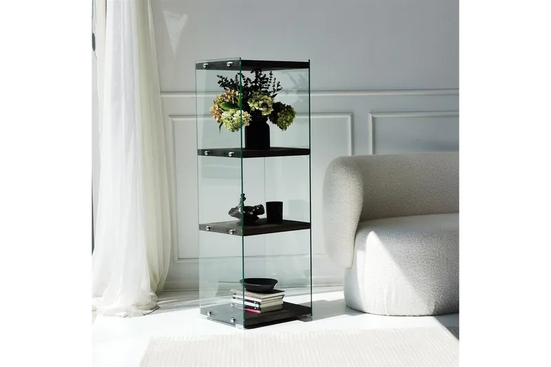 Lepinas Bokhylle 40 cm, Antrasitt