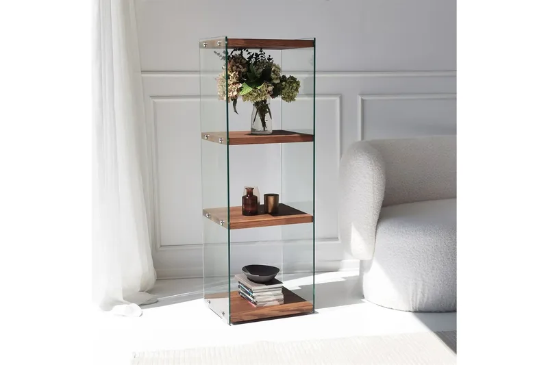 Lepinas Bokhylle 40 cm, Naturell