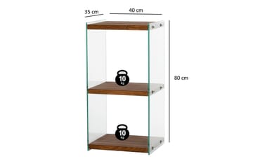 Lepinas Bokhylle 40 cm - Naturell - Oppbevaring - Hyller - Bokhylle