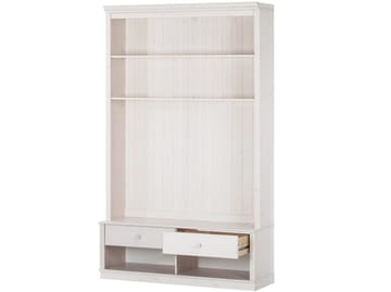 Bokhylle Loft24 Anita Hvit/lakk - hvit/lakk - Oppbevaring - Hyller - Bokhylle