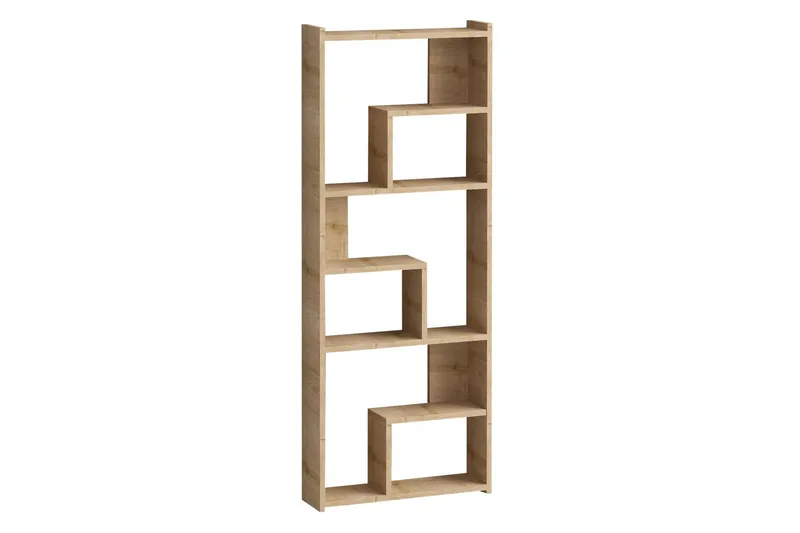 Megg Bokhylle 60x15 cm Brun, Hanah Home