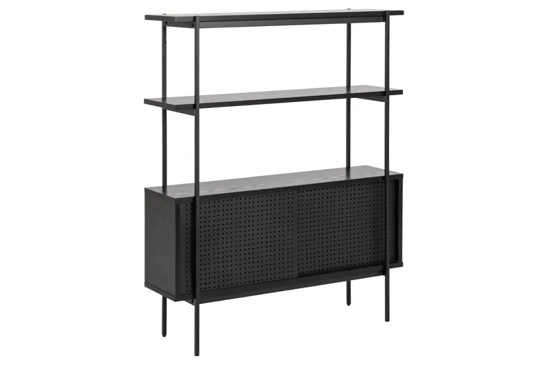 Mehoopany Bokhylle 113,8 cm, Sort