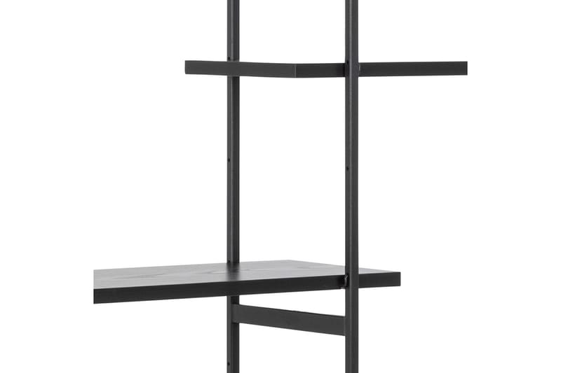 Mehoopany Bokhylle 27x172 cm - Svart - Oppbevaring - Hyller - Bokhylle