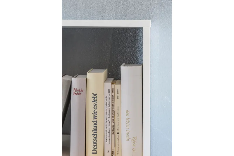 Milahn Bokhylle 108x29 cm - Hvit - Oppbevaring - Hyller - Bokhylle