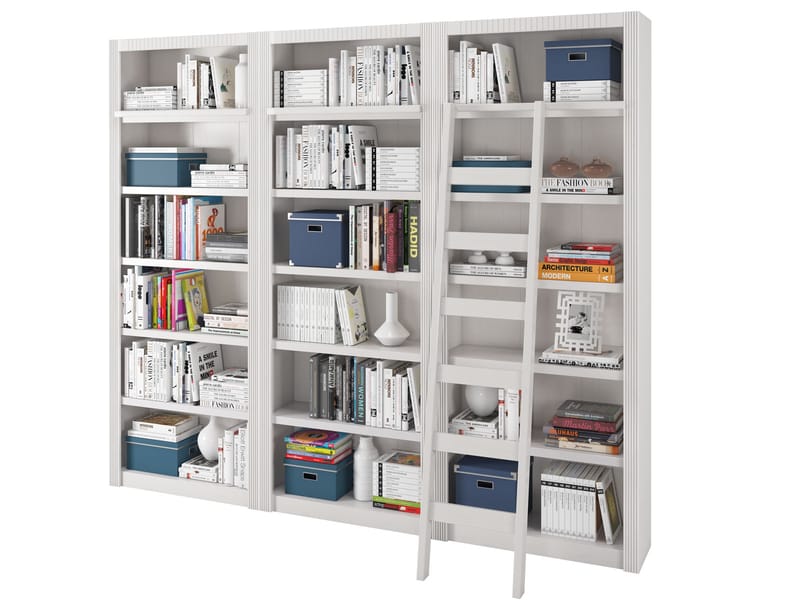Minturn Bokhylle 29x245 cm - Hvit - Oppbevaring - Hyller - Bokhylle