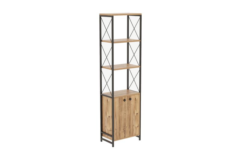 Muniesa Bokhylle 49x30 cm 3 Hyller - Natur - Oppbevaring - Hyller - Bokhylle