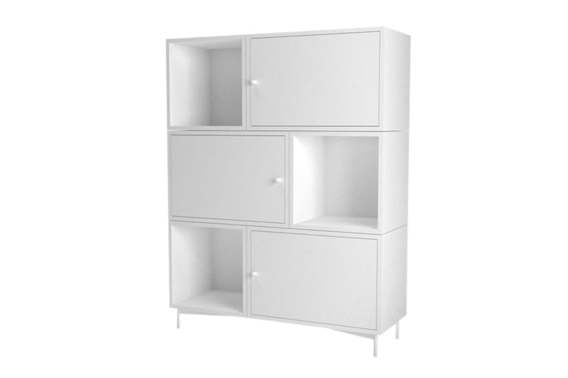 Myrvallen Bokhylle 110 cm - Brun/Grå - Oppbevaring - Hyller - Bokhylle