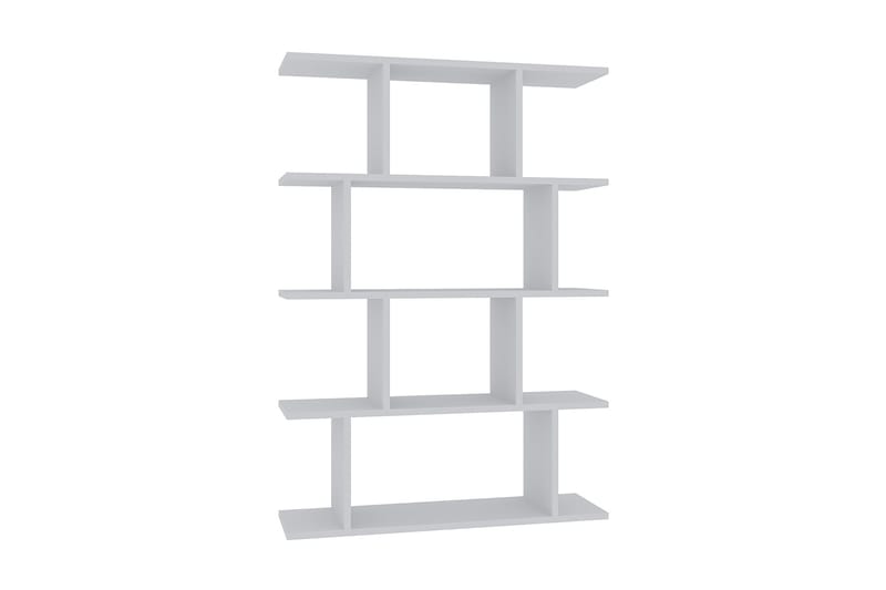 Nachusa Bokhylle 90x25 cm - Hvit - Oppbevaring - Hyller - Bokhylle