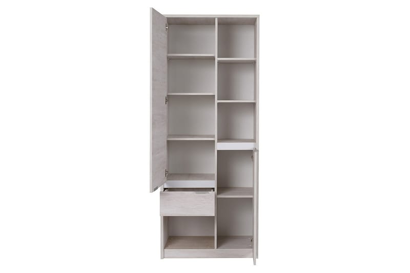 Najera Bokhylle 80 cm - Svart/Tre - Oppbevaring - Hyller - Bokhylle