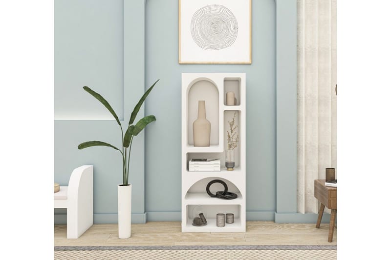 Najrana Bokhylle 60 cm - Hvit - Oppbevaring - Hyller - Bokhylle