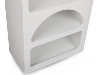 Najrana Bokhylle 60 cm - Hvit - Oppbevaring - Hyller - Bokhylle