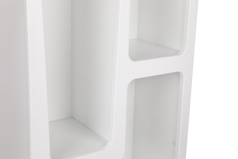 Najrana Bokhylle 60 cm i Malt Tre - Hvit - Oppbevaring - Hyller - Bokhylle
