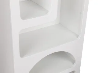 Najrana Bokhylle 60 cm i Malt Tre - Hvit - Oppbevaring - Hyller - Bokhylle