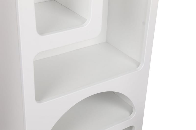 Najrana Bokhylle 60 cm i Malt Tre - Hvit - Oppbevaring - Hyller - Bokhylle