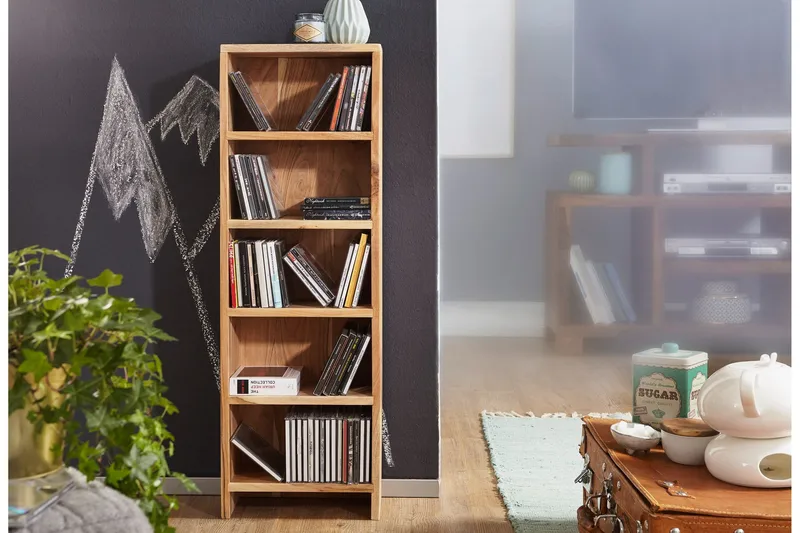 Nelrose Bokhylle 30x17 cm - Brun - Oppbevaring - Hyller - Bokhylle