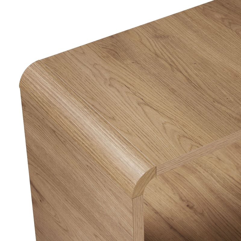 Bokhylle Nordure Senza (78 x 153 x 34 cm) Eik - Eik - Oppbevaring - Hyller - Bokhylle
