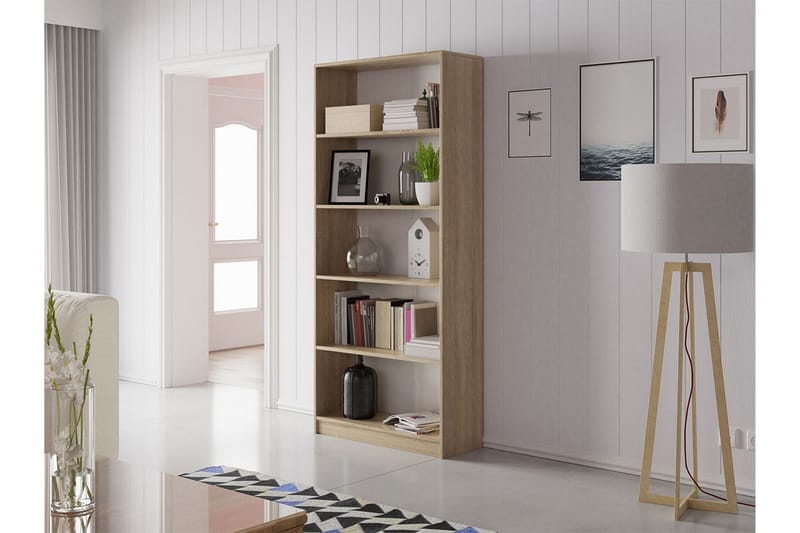 Office Hylle 80x30x182 cm - Oppbevaring - Hyller - Bokhylle