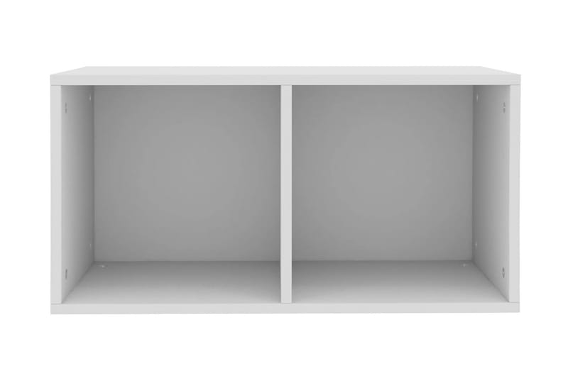 Oppbevaringsboks LP hvit 71x34x36 cm sponplate - Hvit - Oppbevaring - Hyller - Bokhylle