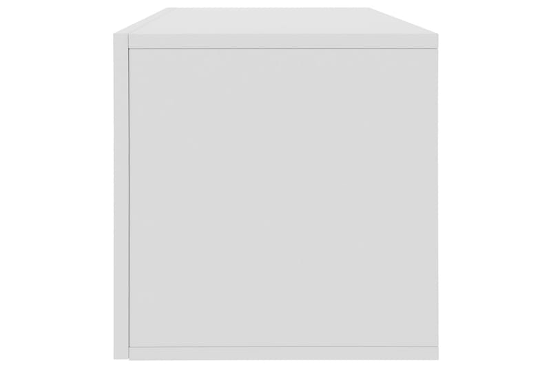 Oppbevaringsboks LP hvit 71x34x36 cm sponplate - Hvit - Bokhylle