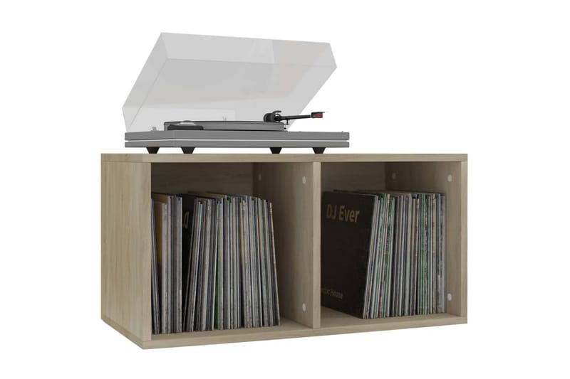 Oppbevaringsboks LP sonoma eik 71x34x36 cm sponplate - Brun - Oppbevaring - Hyller - Bokhylle