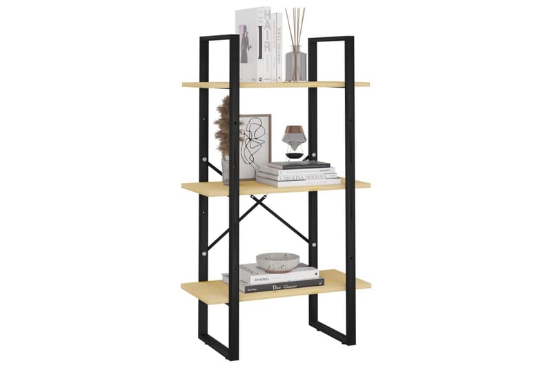 Oppbevaringshylle 60x30x105 cm heltre furu - Brun - Oppbevaring - Hyller - Bokhylle