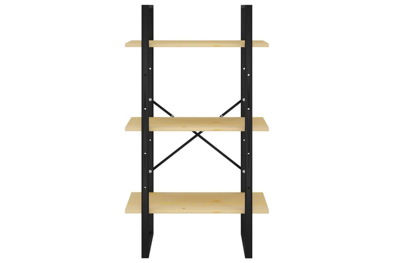 Oppbevaringshylle 60x30x105 cm heltre furu - Brun - Oppbevaring - Hyller - Bokhylle