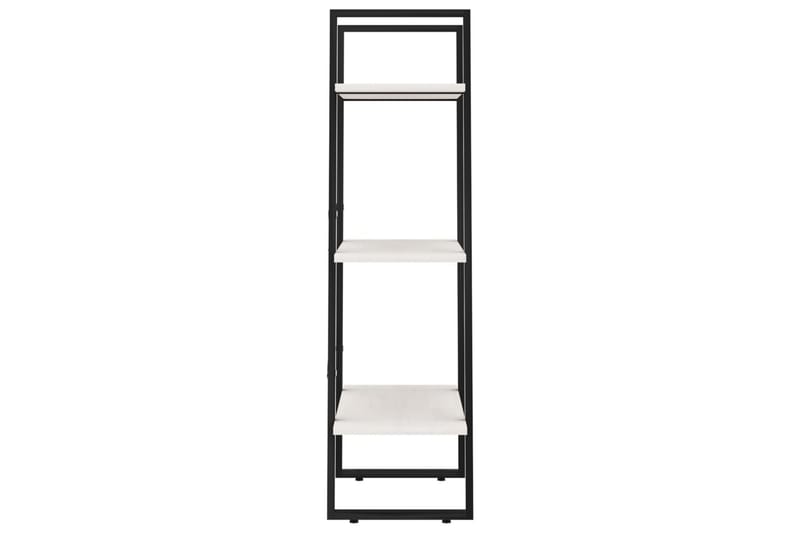 Oppbevaringshylle 60x30x105 cm heltre furu hvit - Hvit - Oppbevaring - Hyller - Bokhylle